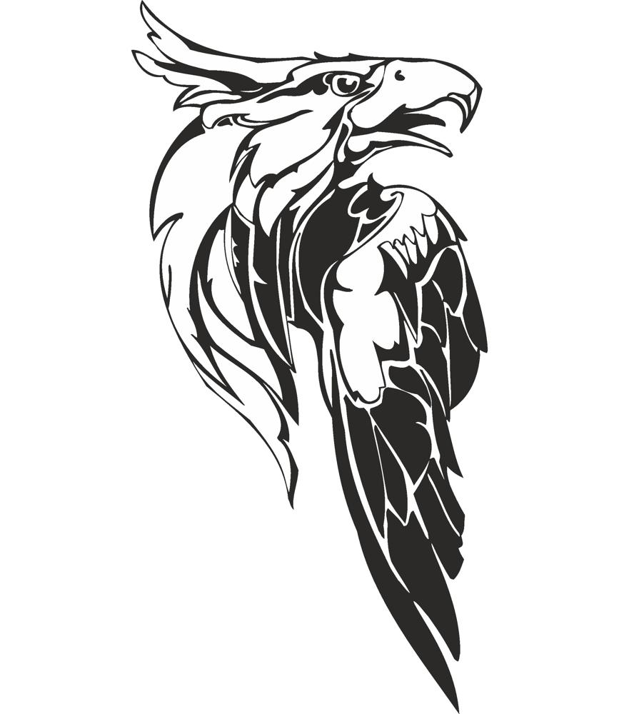 Eagle Predatory Bird Free DXF File