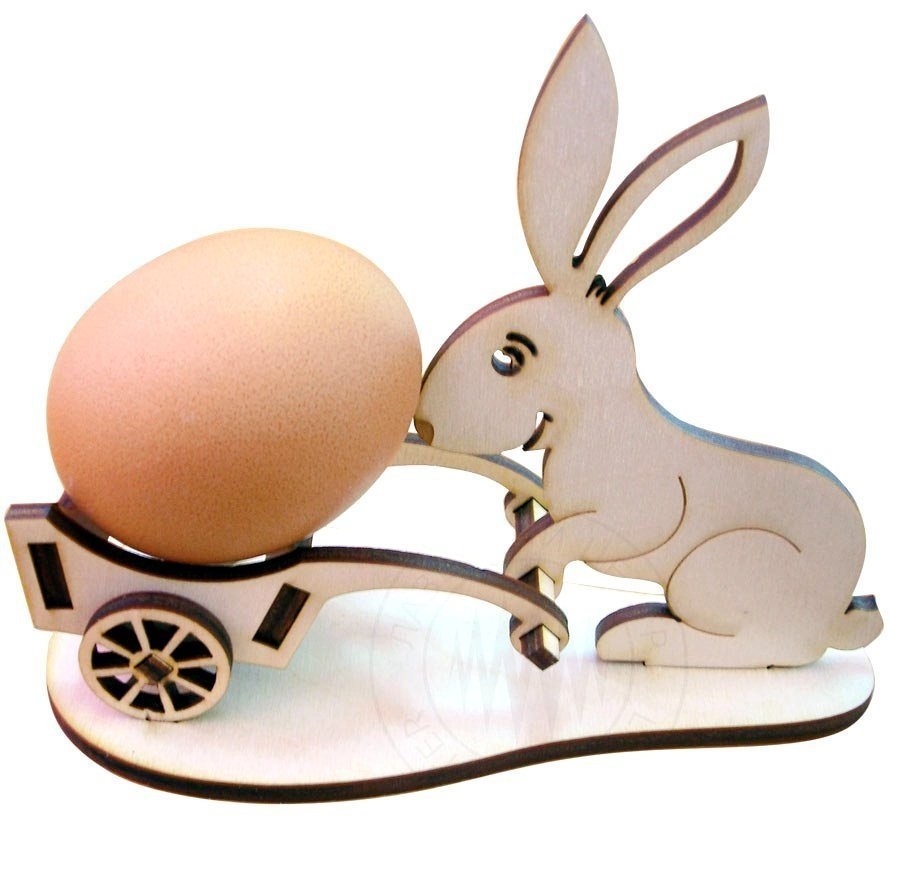 Easter Bunny Rabbit For Laser Cut Free DXF File