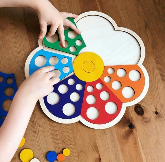 Educational Toy For Children For Laser Cut Free Vector File