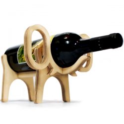 Elephant Wine Rack Free Vector File