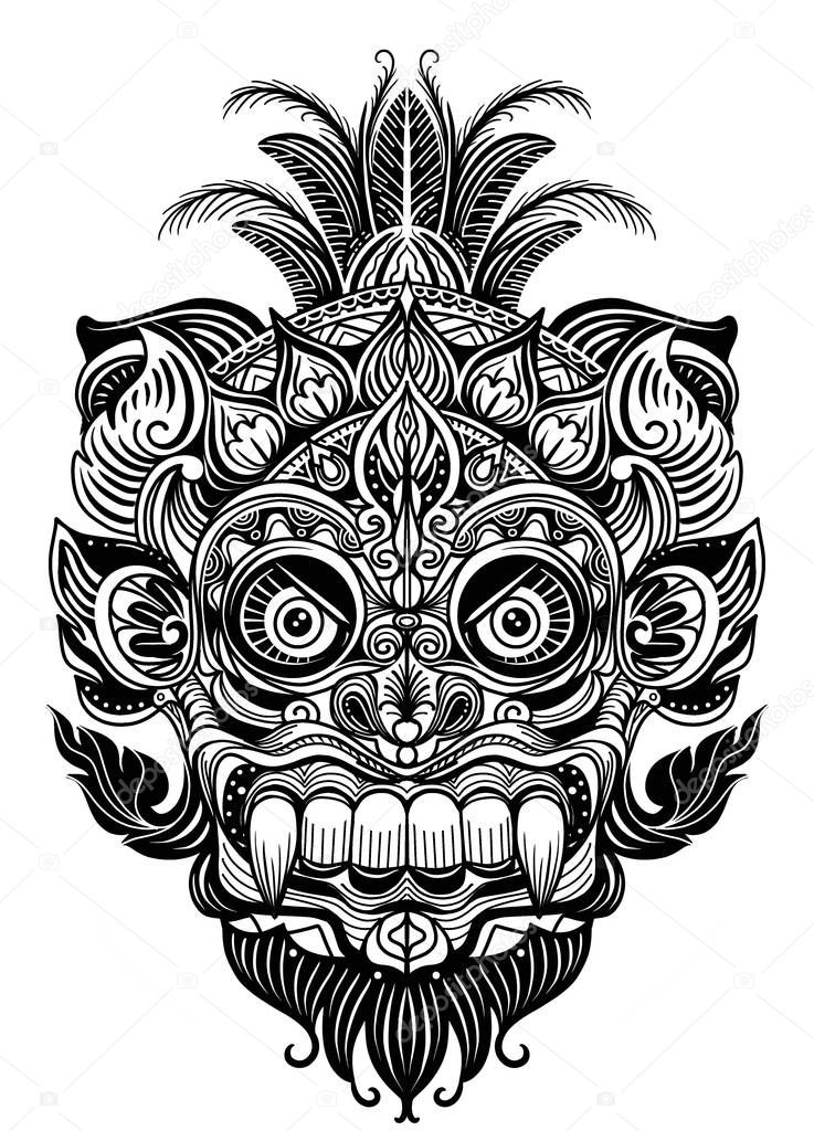 Engrave Maori Skull Patterns Designs For Laser Cut Free Vector File