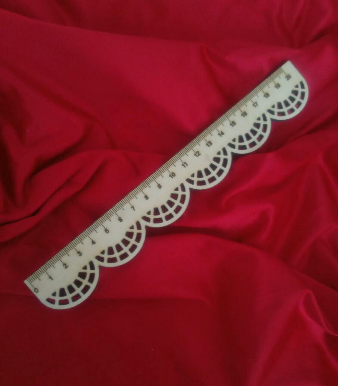 Engraved Ruler For Laser Cut Free Vector File