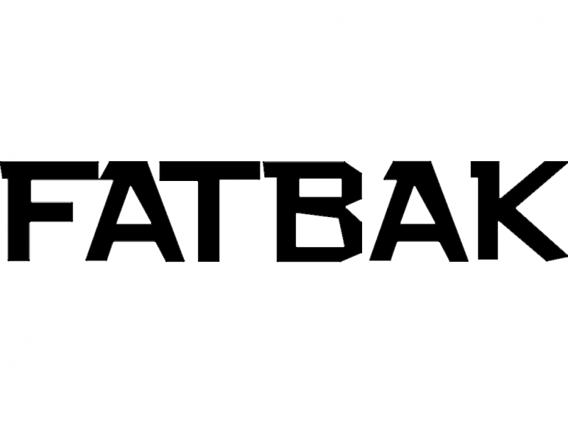 Fatbak Logo Free DXF File