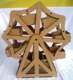 Ferris Wheel Pattern For Baby For Laser Cut Cnc Free DXF File