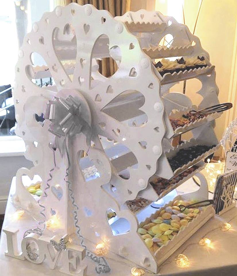 Ferris Wheel Stand Laser Cut 3d Puzzle Free DXF File