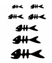 Fish Full Silhouette Free DXF File