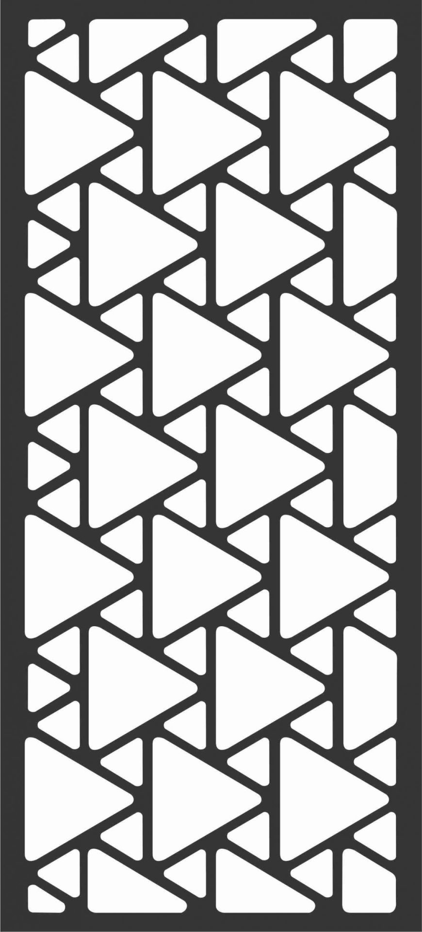Floral Screen Patterns Design 6 Free DXF File