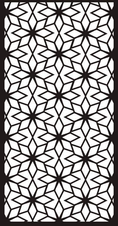 Flower Partition Wall Free Vector File