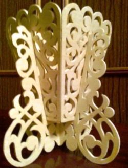 Flower Vase Light For Laser Cut Cnc Free DXF File