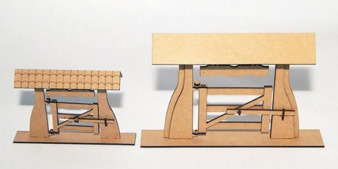 Gate For Laser Cut Free DXF File