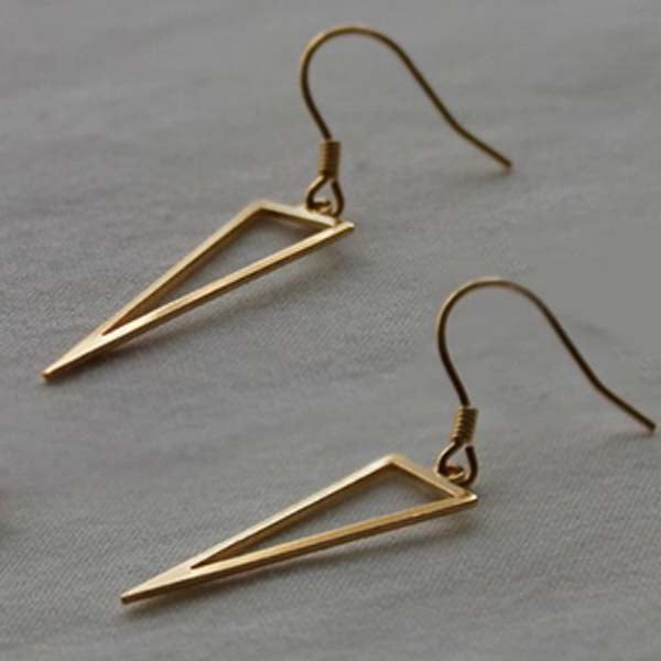Geometric Earring Jewelry Patterns Laser Cut Free Vector File