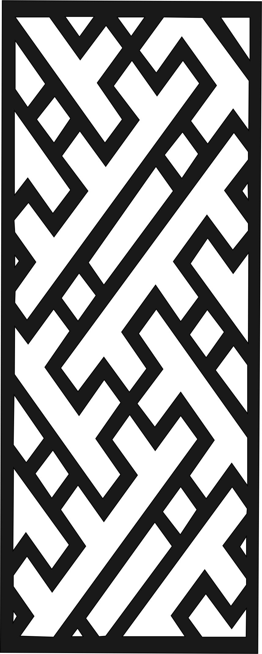 Grill Design Decoration Screen Pattern Free Vector File