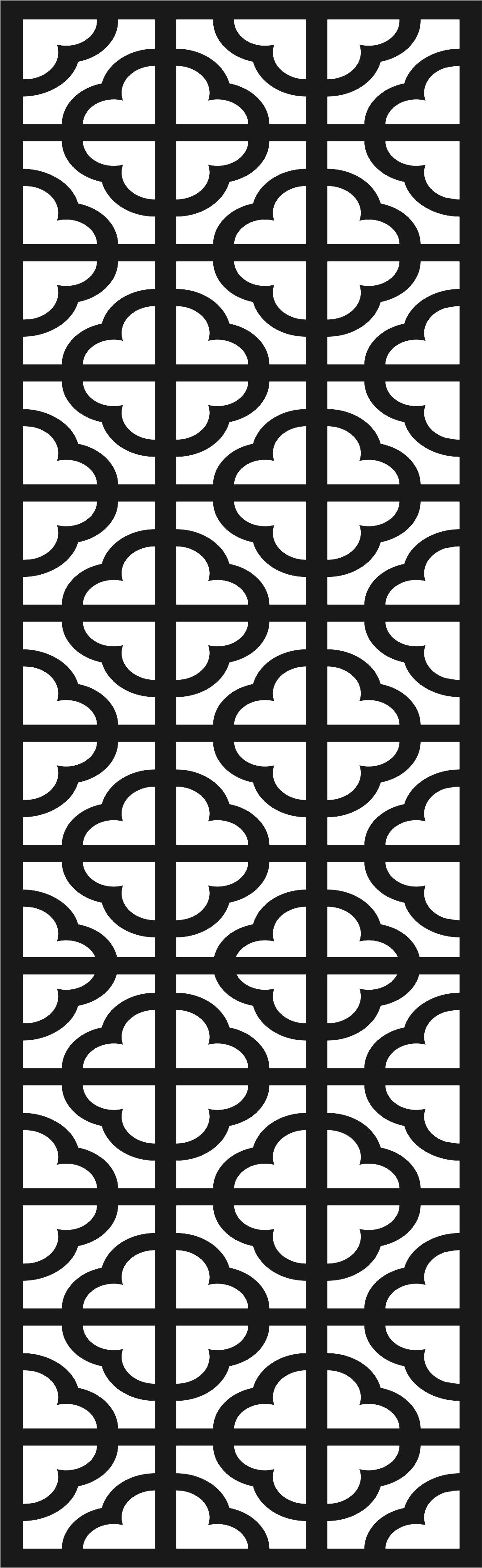 Grill Design Pattern Screen Design Decoration For Laser Cut Free Vector File