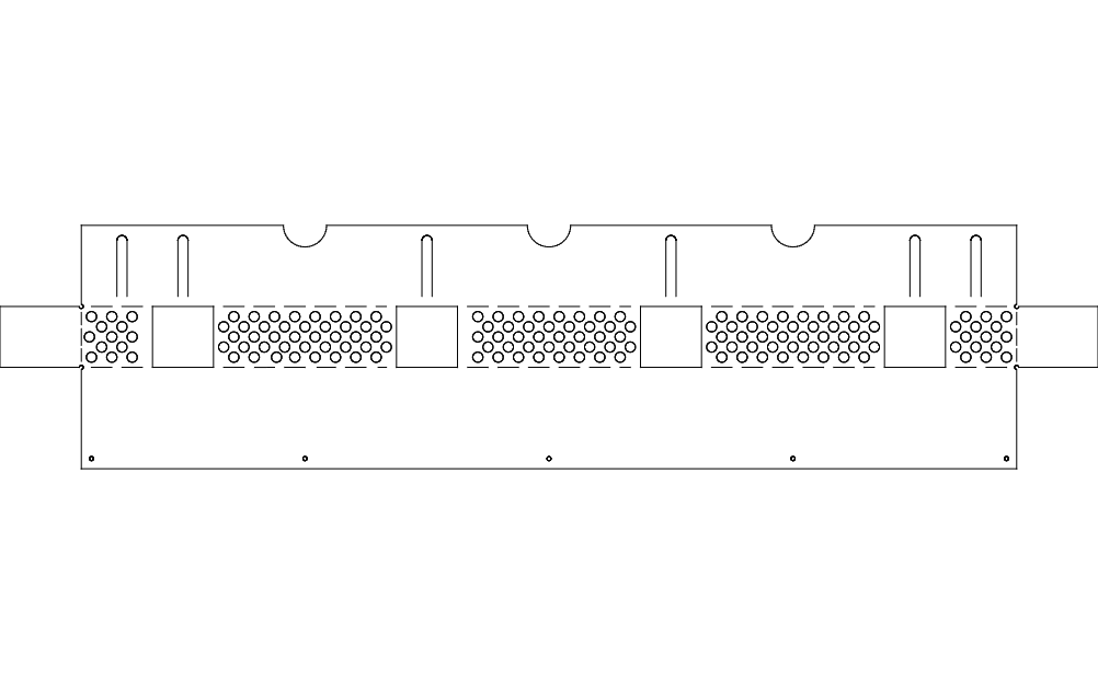 Grinder Rack Free DXF File