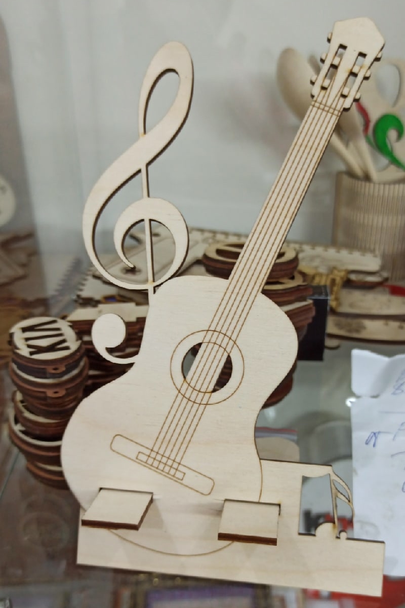 Guitar Phone Stand Unique Guitar Cell Phone Holder Free Vector File