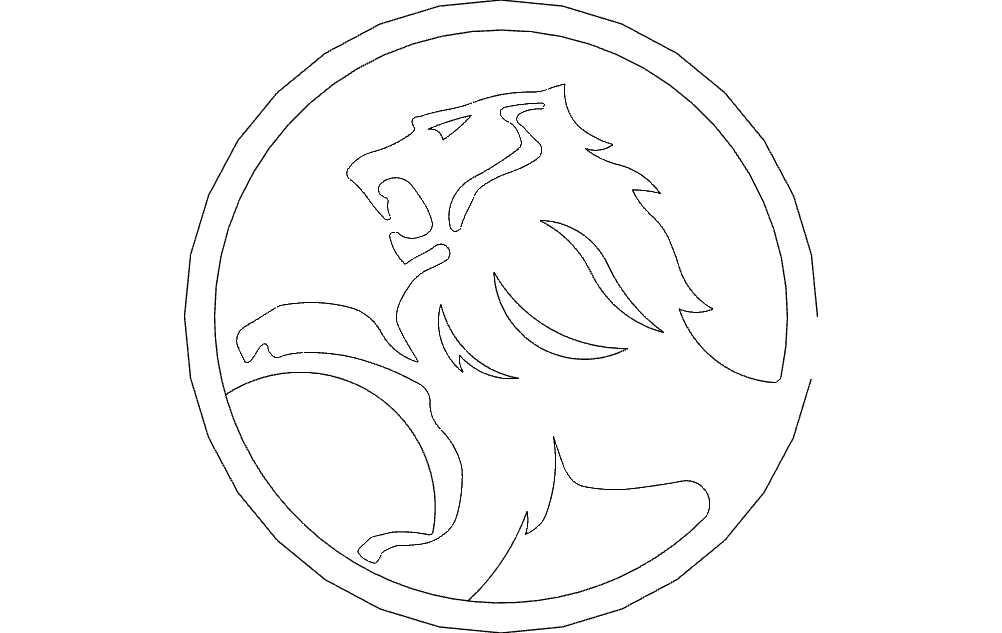 Holden Free DXF File