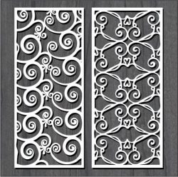 Hook Pattern For Laser Cut Cnc Free Vector File