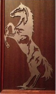 Horse To Laser Cut Free DXF File