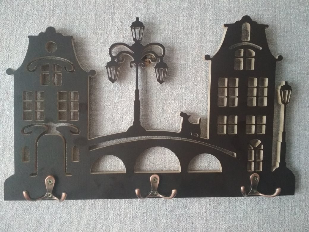 Housekeeper Hanger Plans For Laser Cut Free Vector File
