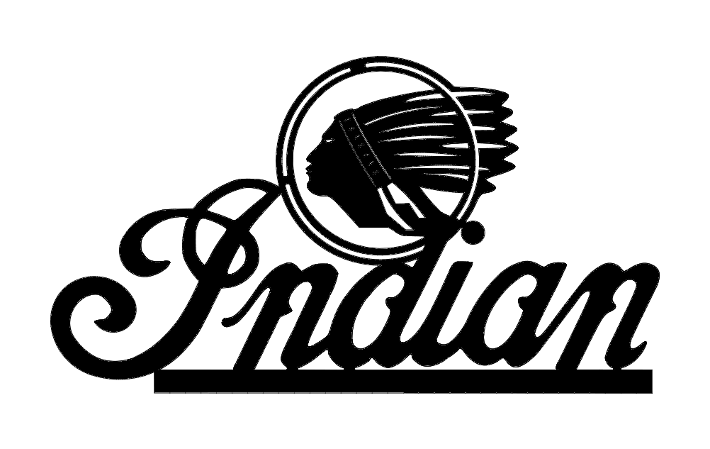 Indian Logo Free DXF File