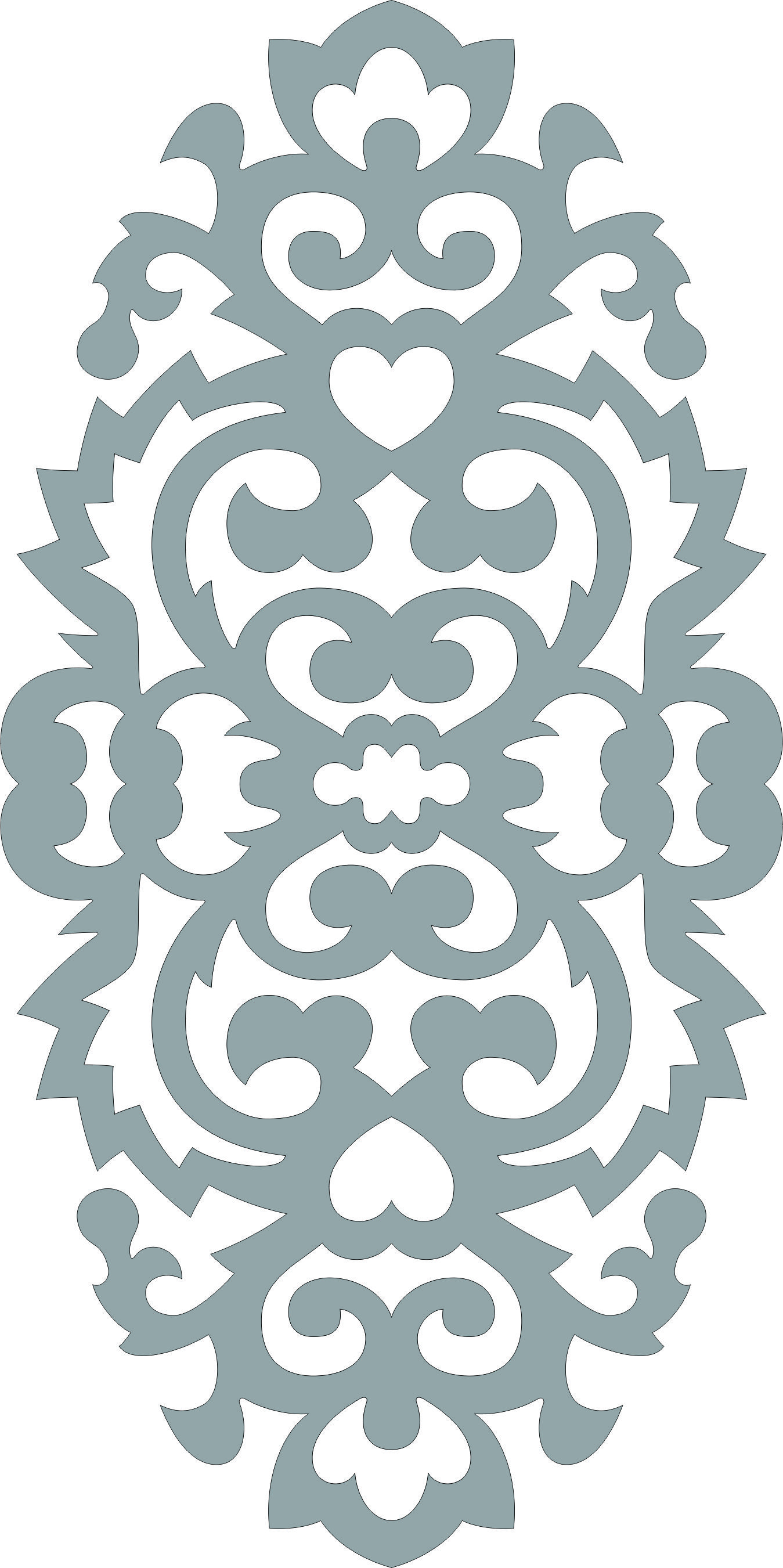 Indoor Panel Lattice Pattern For Laser Cut Free Vector File