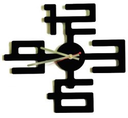 Interior Clock For Laser Cut Cnc Free Vector File