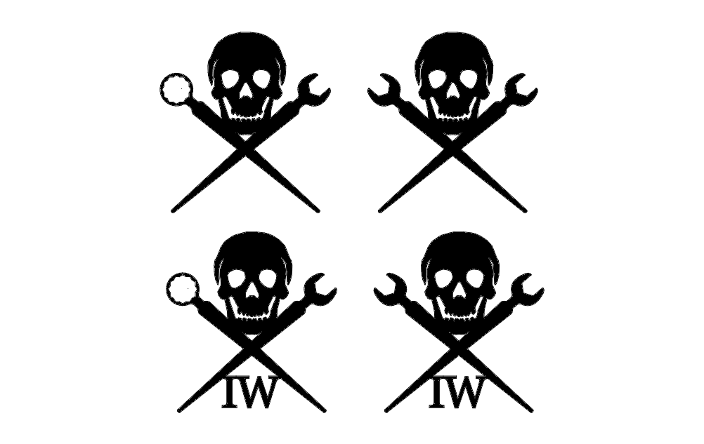 Ironworker Skull Free DXF File