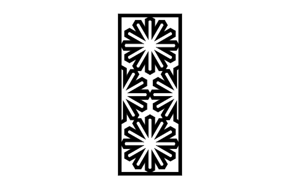 Islamic pattern- 9 Free DXF File