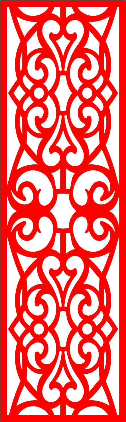 Jali Design Free Vector File