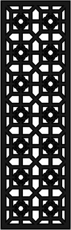 Jali Design Grill Decoration Screen Pattern Free Vector File