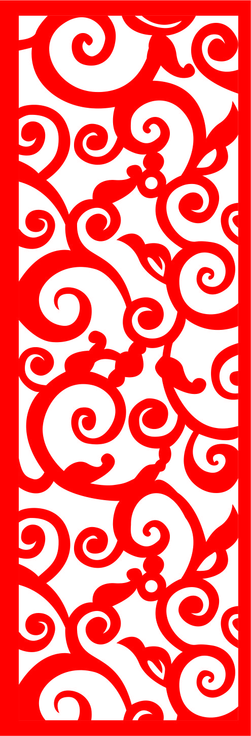 Jali Design Pattern Panel Free Vector File