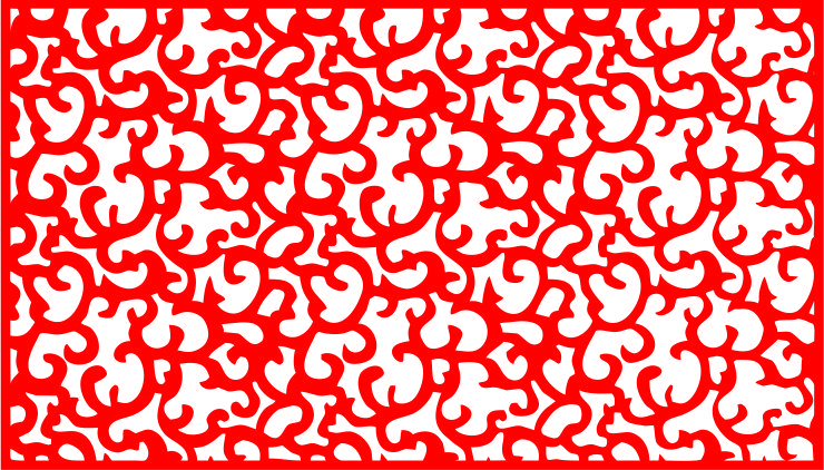 Jali Pattern Screen Design Free Vector File