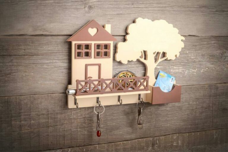 Key Holder Model You Will Need 5mm Plywood For Laser Cut Free Vector File