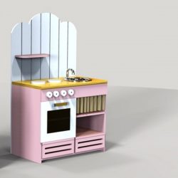 Kitchen Cabinet Washing Dishes For Laser Cut Cnc Free DXF File