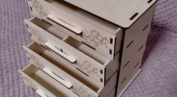 Komod For Laser Cut Free Vector File