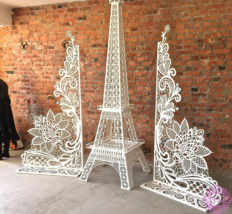 Kruzhevnaya Shirma For Laser Cut Free Vector File
