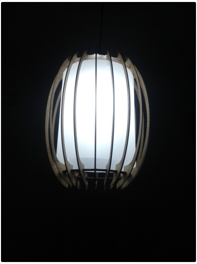 Lamp For Laser Cut Free Vector File