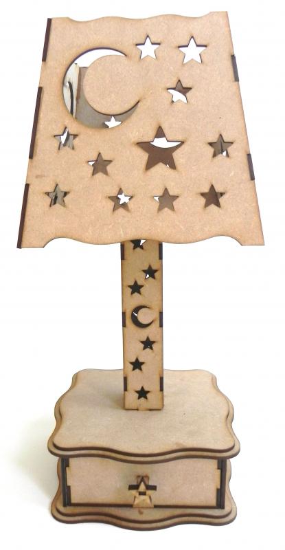 Lampa Laser Cut Free Vector File