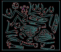 Laser Cut 3d Puzzle Mantis 3mm Template Free DXF File