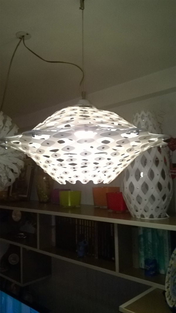 Laser Cut Acrylic Hanging Lamp 1 Mm Free Vector File
