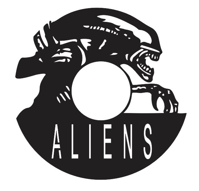 Laser Cut Aliens Vinyl Clock Templates Free Vector File