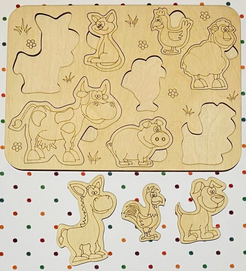 Wooden Puzzle Animal Laser Cut: A Comprehensive Guide