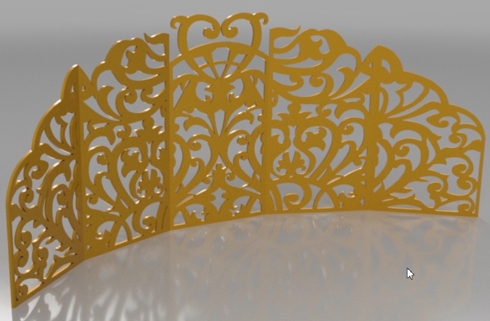 Laser Cut Arch Backdrop Panel Event Decoration Panel Free Vector File