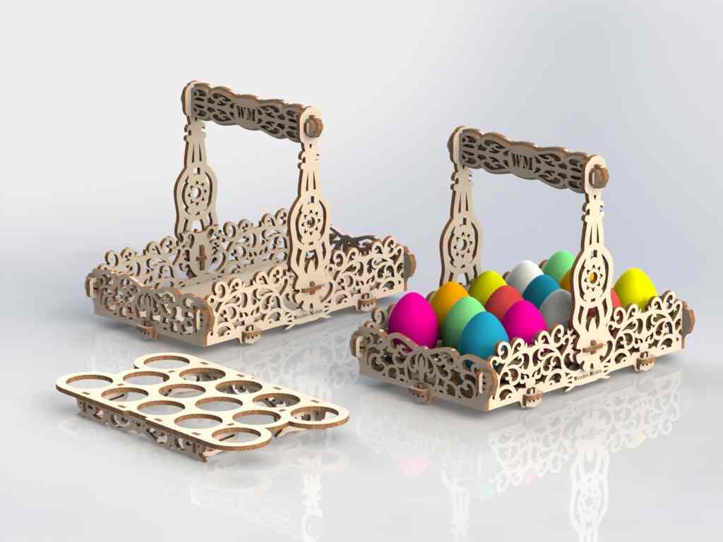 Laser Cut Baskets Ideas Free Vector File