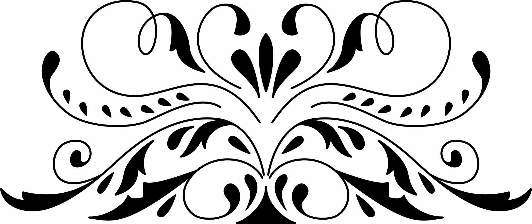 Laser Cut Border Design Panel Pattern Free Vector File