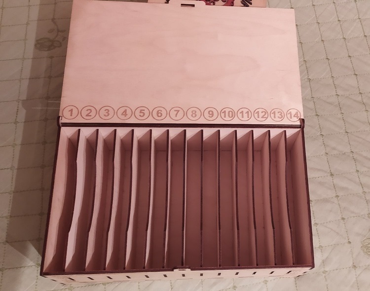 Laser Cut Cell Phone Storage Box For Classroom Free Vector File