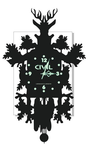 Laser Cut Chasy S Olenem 280 Free Vector File