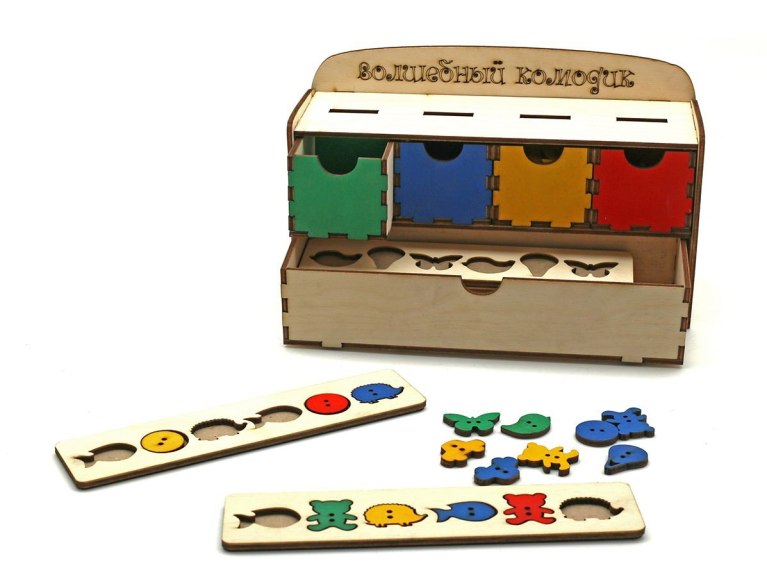 Laser Cut Chest Of Drawers Puzzle For Kids Free Vector File