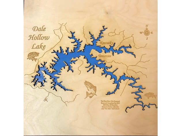 Laser Cut Dale Hallow Free DXF File
