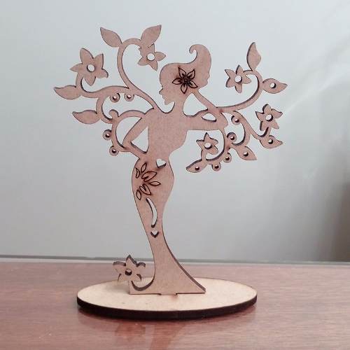 Laser Cut Decor Derevo 3 5 Mm Free DXF File